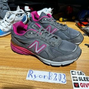 New Balance Women's Size 6.5 USA W990GP4 Running Shoes Pink Grey Gray RARE!